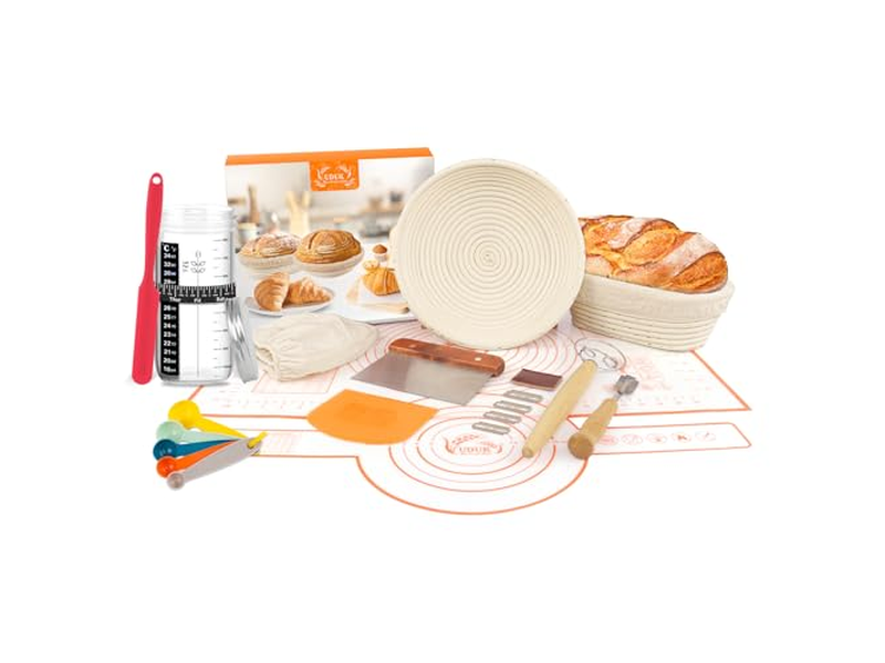 Gewerblicher Stahlverstärkter Gärkorb mit Rattankern