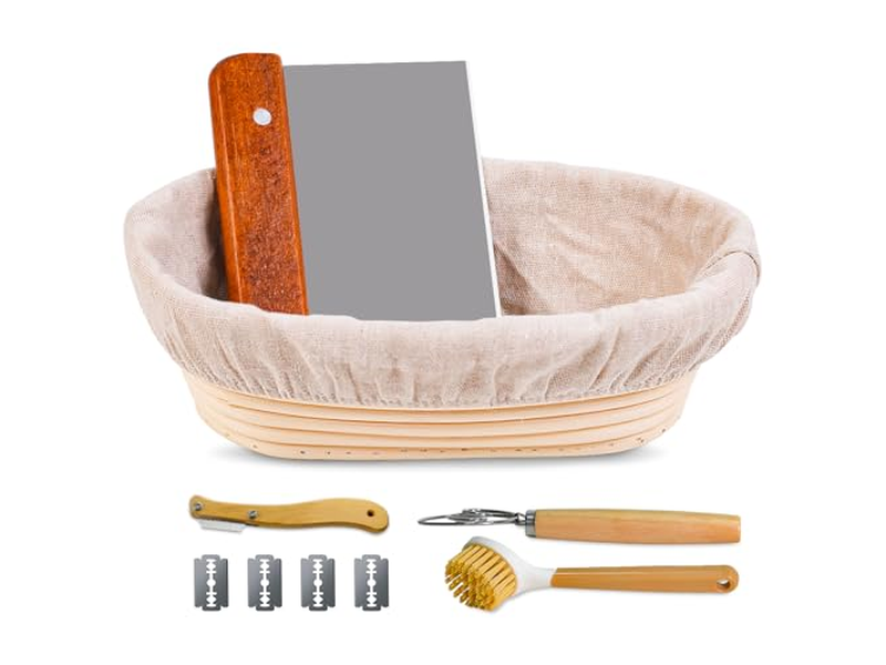 Ovaler Gärkorb Großhandel Brot Natürliches Weidenrattan Baguette Gärung