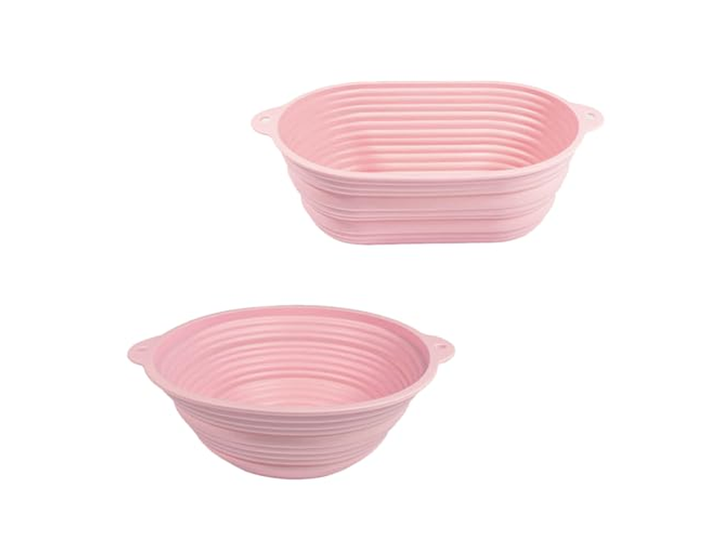 Gärkorb Leinen 5 Zoll klein 10 Zoll oval Gärkorb Brotkorb