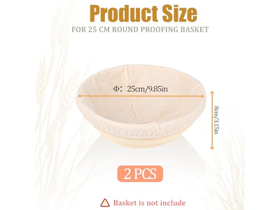 Rattan Gärkorb Zubehör Kunststoff Würzen Silikon Brotkorb