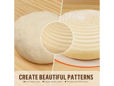 Gärkorb Brot Proofing Korb Rund Rattan Sauerteig Starter Kit