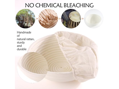 Gärkorb Brot Proofing Korb Sauerteig Proofing Korb mit Einlage