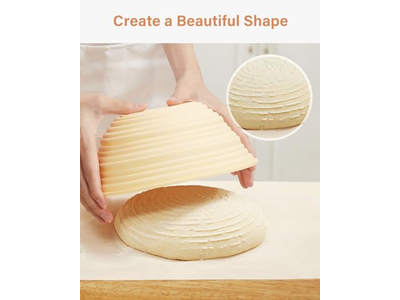 Gärkorb Rechteckig Rund Brot 10 Zoll Oval Korb Weidengeflecht Gefüttert 7 Körbe