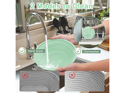 Indonesischer Rattan Brot Gärkorb 9 Zoll Rund Set Großhandel