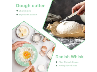 Indonesischer Rattan Brot Gärkorb 9 Zoll Rund Set Großhandel