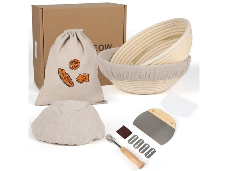 Großer Ovaler Gärkorb Reismehl Behelfsmäßige Gärkörbe Zum Verkauf Bemehlungs-Baguette