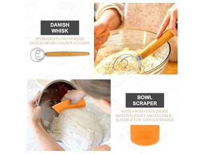 Gewerblicher Stahlverstärkter Gärkorb mit Rattankern