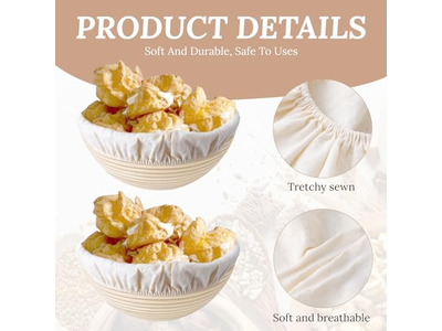 Kunststoffkörbe zum Gären des Teigs Sauerteig-Brotkorb Backen