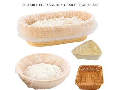 Gärkorb Lame 13cm Gärkorb mit Einlagen 9 Zoll oval rechteckig