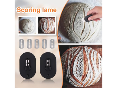 Gärkorb Plastik Rattan Brotset Starter Behälter Fermentation Blau