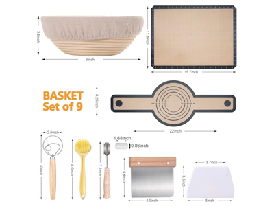 Gärschale Gärkorb Herzform Brot Rund Aufgeher Selbstgemachtes Brot