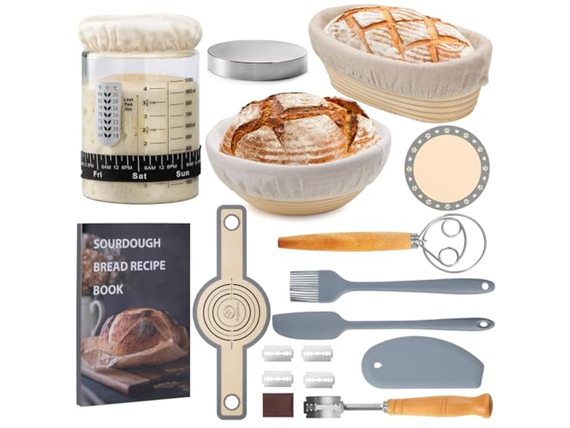 Sauerteiggärung ohne Korb Brot Kuchenverzierungsgeschenk