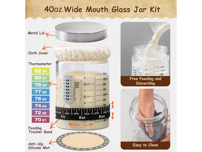 Sauerteiggärung ohne Korb Brot Kuchenverzierungsgeschenk