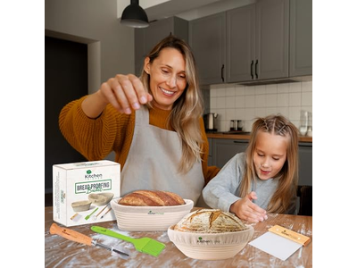 Aufgehender Brot-Gärkorb Bäckerei Für Und Lebensmitteltuch Liner 12 Zoll Rohr